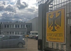 Entrance to the Bundesarchiv in Freiburg