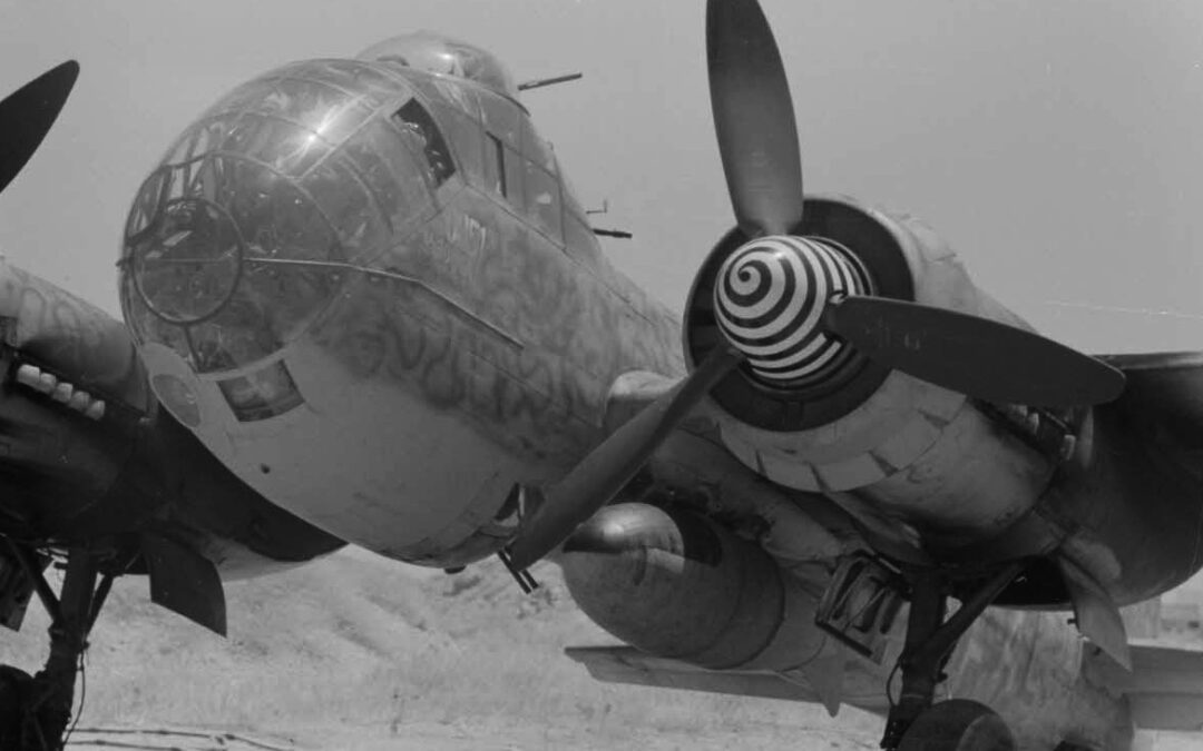 Close Shave for a Junkers 188 Crew